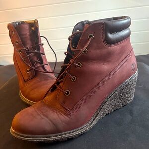 Timberland wedge boots
